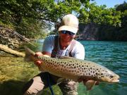Me and Brown Trout, July